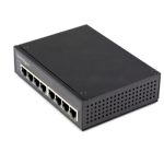 StarTech.com Industrial 8 Port Gigabit PoE Switch - 30W - Power Over Ethernet Switch - GbE PoE+ Unma
