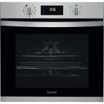 Indesit IFW 3841 P IX oven 71 L Black, Stainless steel