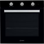 Indesit IFW 6330 BL UK oven 66 L Black, Stainless steel