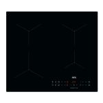 AEG ILB64334CB Black Built-in 60 cm Zone induction hob 4 zone(s)