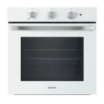 Indesit Click&Clean Electric Single Oven - White