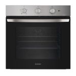 Indesit Click&Clean Electric Single Oven - Stainless Steel