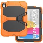 JLC Apple iPad 10th 10.9 2022 Orange Rhino Case