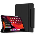 JLC Apple iPad Pro 12.9 5th Gen 2021 Smart Stand Cover with Pencil Holder V2 - Black