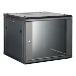 All-Rack 12U 550MM DEEP WALLBOX BLACK