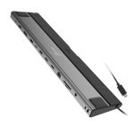 j5create JCD554 USB4® Triple 4K Display Docking Station, Black