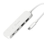 j5create Eco-Friendly USB-C to 4-Port Type-C & Type-A Gen 2 Hub