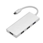 JLC B14 Type C 7 Port Adapter - White