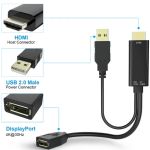 JLC Display Port to USB 2.0 and HDMI Adapter