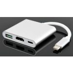 JLC P11 Type C 3 Port Adapter - Grey