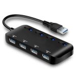 JLC Q12 USB to 4 Port USB 3.0 Hub