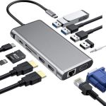 JLC Z20 Type C 12 Port Adapter - Grey