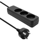 ProXtend Danish Power Strip 3-way 4M