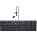 DELL KB525C keyboard Office USB QWERTY UK English Black