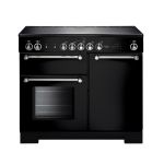 Rangemaster Kitchener 100 Ceramic Range cooker Electric Black