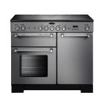 Rangemaster Kitchener 100 Ceramic Range cooker A Electric Stainless steel
