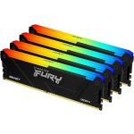 Kingston Technology FURY Beast RGB memory module 64 GB 4 x 16 GB DDR4 2666 MHz