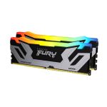 Kingston Technology FURY 48GB 8400MT/s DDR5 CL40 CUDIMM (Kit of 2) Renegade RGB Silver XMP