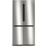Bosch Serie 6 KFN96APEAG side-by-side refrigerator Freestanding 605 L E Stainless steel