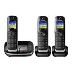Panasonic KX-TGJ323E DECT telephone Black Caller ID