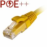 Cablenet 10m Cat6 RJ45 Yellow U/UTP LSOH 24AWG Snagless Booted Patch Lead