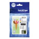 Brother LC-3213VAL Ink cartridge multi pack Bk,C,M,Y Blister, 4x400 pages ISO/IEC 19752 Pack=4 for Brother DCP-J 772
