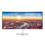 Samsung C34J791WTR 86.4 cm (34") 3440 x 1440 pixels UltraWide Quad HD QLED Grey