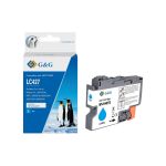 CTS Wholesale Comp Brother LC427C Cyan Ink Cartridge 16ml