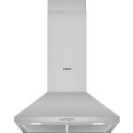 Siemens iQ100 LC64PBC50B cooker hood Wall-mounted Stainless steel 365 m³/h