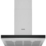 Siemens iQ300 LC67BHM50B cooker hood Wall-mounted Black, Stainless steel 752 m³/h