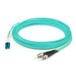 Titan LCSTOM3DAQ2/CL fibre optic cable 2 m LC ST OM3 Aqua colour
