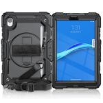 JLC Lenovo Tab M8 HD 2019/M8 FHD 2020 TB-8505F/X & TB-8705F/N Enforcer Case- Black
