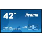 iiyama LH4282SB-B1 signage display 106.4 cm (41.9") LED Full HD Black