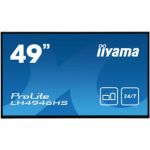 iiyama LH4946HS-B1 signage display 123.2 cm (48.5") LED Full HD Digital signage flat panel Black