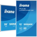 iiyama 55" 4K UHD Digital Signage Display — Sleek, Flexible, and Ready for Any Creative Space