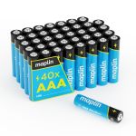 Maplin 40x AAA LR03 1.5V Alkaline Batteries 7 Year Shelf Life High Performance