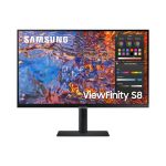 Samsung ViewFinity S8 S80PB LED display 81.3 cm (32") 3840 x 2160 pixels 4K Ultra HD Black