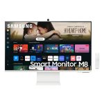 Samsung M80D computer monitor 81.3 cm (32") 3840 x 2160 pixels 4K Ultra HD LED White