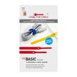 Label-the-cable BASIC cable tie Velcro Blue, Red, Yellow 10 pc(s)