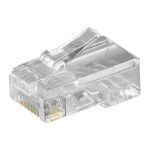 Lanview RJ45 Plug for Flat Cable, 8