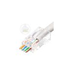 Lanview LVN125305 wire connector RJ45 Transparent