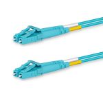 Lanview LVO231301 fibre optic cable 2 m 2x LC OM3 Aqua colour