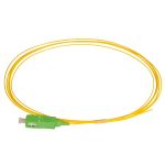 Lanview LVO231396 fibre optic cable 2 m SC OS2 Yellow