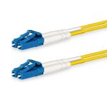 Lanview LVO231410 fibre optic cable 10 m 2x LC OS2 Yellow