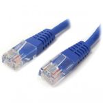 StarTech.com 10 ft Cat5e Blue Molded RJ45 UTP Cat 5e Patch Cable - 10ft Patch Cord