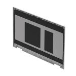 HP M57172-001 notebook spare part Display cover