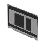 HP M62220-001 notebook spare part Display cover
