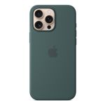 Apple iPhone 16 Pro Max Silicone Case with MagSafe - Lake Green