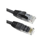 Maplin Outdoor External CAT6 Copper UTP Ethernet Network Cable - Black, 50m