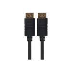 Maplin DisplayPort to Displayport Cable 4K Ultra HD 1m Black